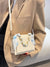 Minimalist Scarf Decor Square Bag  - Women Satchels