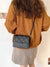 Textured Flap Crossbody Bag  - Women Crossbody