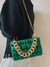 Zip Design Chain Flap Bag  - Women Satchels