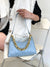Minimalist Textured Chain Shoulder Bag  - Women Shoulder Bags