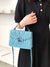 Stitch Detail Flap Square Bag  - Women Satchels