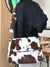 Fluffy Cow Pattern Flap Crossbody Bag  - Women Crossbody