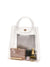 Clear Satchel Bag with Ring Handle  - Women Satchels
