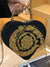 Baroque Pattern Chain Heart Design Box Bag  - Women Satchels