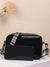 Letter Graphic Artificial Patent Leather Square Bag  - Women Crossbody