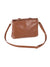 Bow Decor Ruched Detail Square Bag  - Women Crossbody