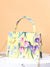 Floral Pattern Flap Chain Satchel Bag  - Women Satchels
