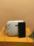 Quilted Detail Metal Decor Chain Square Bag  - Women Crossbody