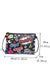 Cartoon Graphic Colorblock Square Bag  - Women Crossbody