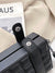 Textured Snap Button Box Bag  - Women Crossbody