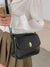 Twist Lock Flap Square Bag  - Women Shoulder Bags