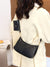 Quilted Pattern Square Bag with Clutch Bag  - Women Crossbody