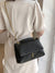 Minimalist Metal Decor Chevron Flap Square Bag  - Women Shoulder Bags
