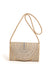 Tassel Decor Chevron Flap Vacation Design Straw Bag  - Women Crossbody