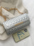 Metallic Quilted Flap Chain Square Bag  - Women Shoulder Bags