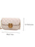 Quilted Detail Flap Chain Square Bag  - Women Crossbody