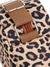 Leopard Print Letter Patch Crossbody Bag  - Women Crossbody