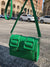 Buckle Decor Flap Square Bag  - Women Crossbody