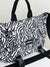 Zebra Striped Pattern Release Buckle Decor Satchel Bag  - Women Satchels
