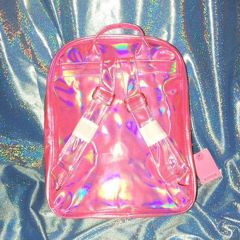 benpaolv Holographic Heart Harajuku Backpack